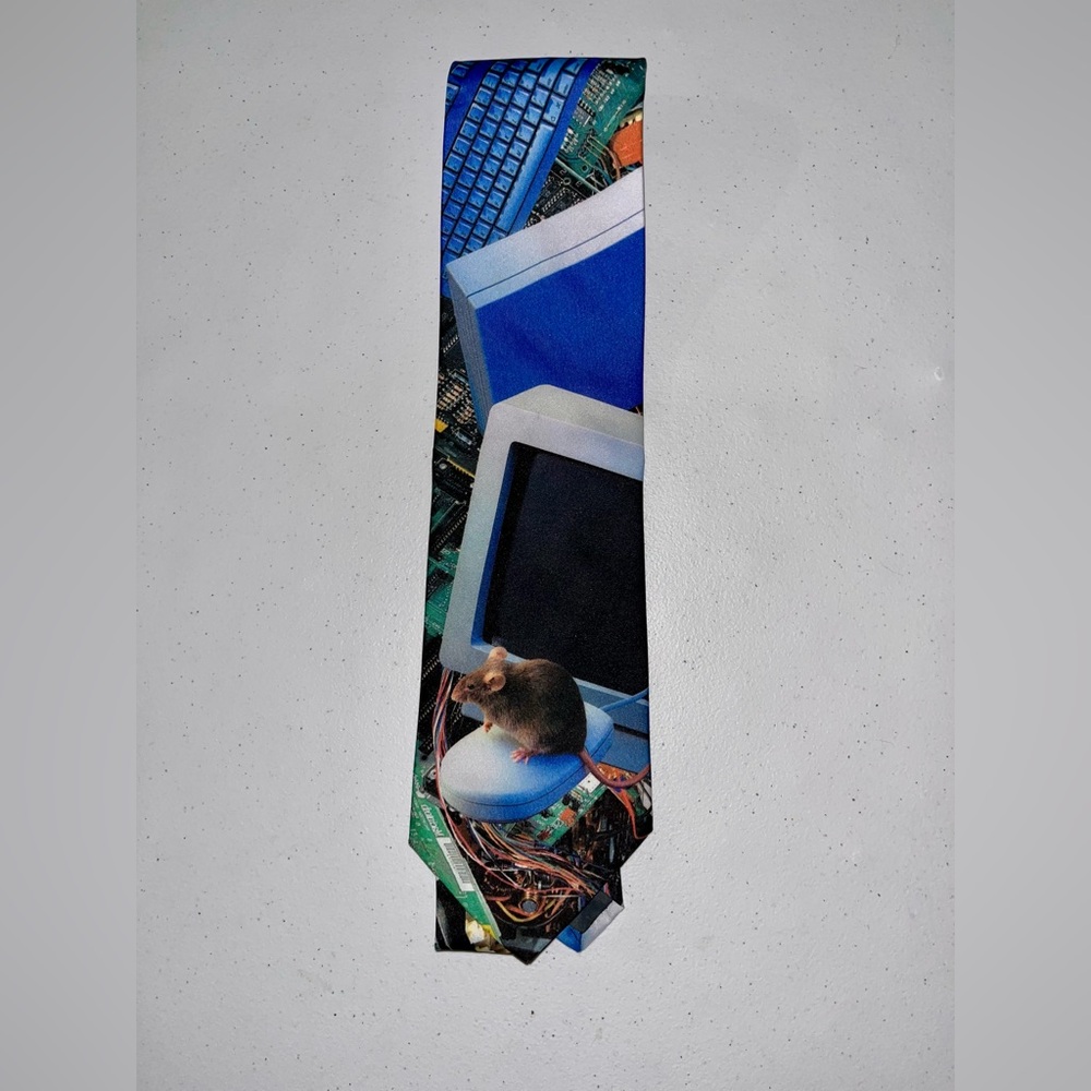 HOST PICK - NIBag Ralph Marlin Computer Office Themed Tie
